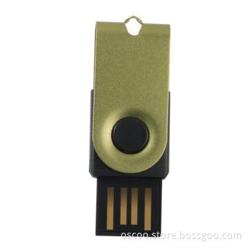 Mini twist style USB Flash Drive